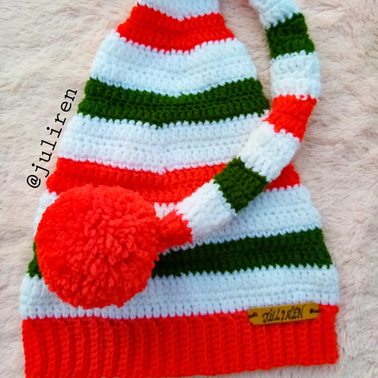 Gorro Navideño de Elfo